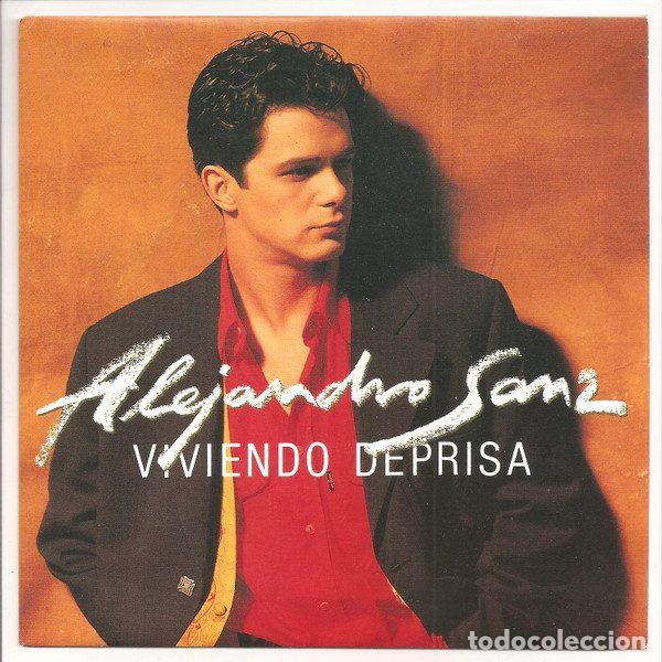 Discos de vinil: Alejandro Sanz &ndash; Viviendo Deprisa (Vinyl, WEA 1.516)