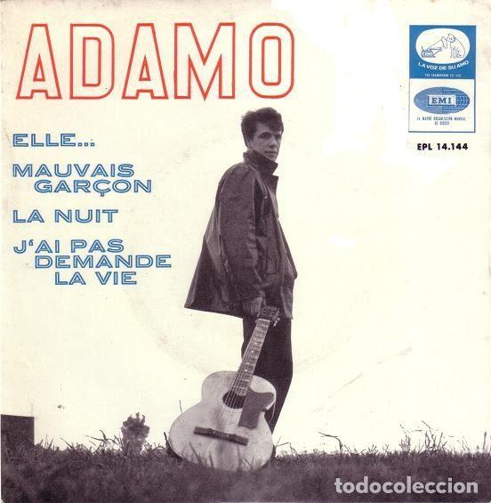 Disques de vinyle: Adamo &ndash; Elle... (Vinyl, La Voz De Su Amo 7EPL 14.144)