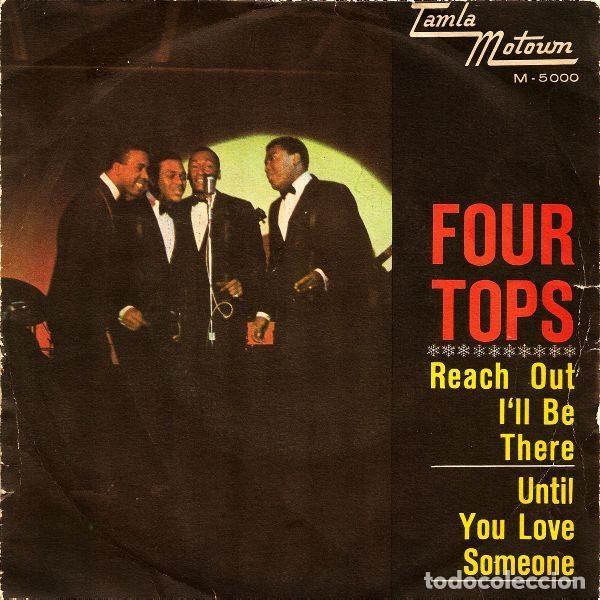 Vinyl records: Four Tops &ndash; Reach Out I'll Be There / Until You Love Someone (Vinyl, Tamla Motown M-5000)