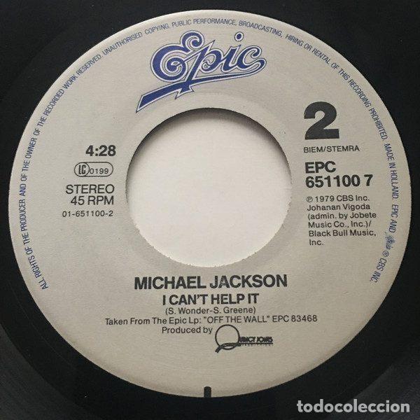 Discos de vinilo: Michael Jackson &ndash; Bad (Vinyl, Epic EPC 651100 7) - Foto 5