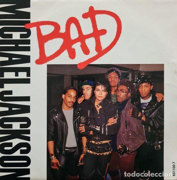 Vinyl-Schallplatten: Michael Jackson &ndash; Bad (Vinyl, Epic EPC 651100 7)