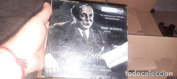 Disques de vinyle: Liszt / Berlioz - Pierre Monteux Dirige Orquesta Sinfonica de Boston &ndash; Los Preludios (Vinyl, RCA...