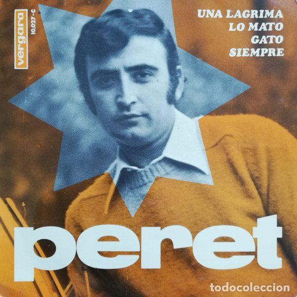 Disques de vinyle: Peret &ndash; Una Lagrima (Vinyl, Vergara 10.027-C)
