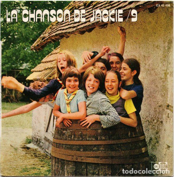 Discos de vinilo: Les Clarines, Bernard G&eacute;rard, No&euml;l Colombier &ndash; La Chanson De Jackie N&deg;9 (Vinyl, Unidisc EX 45 498)