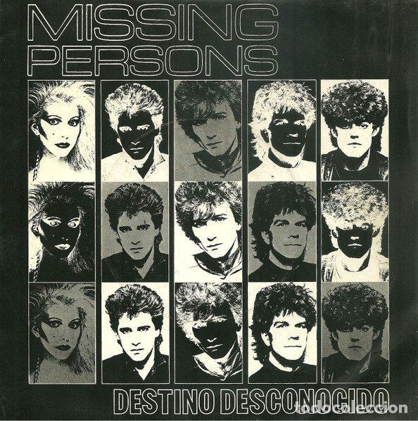 Vinyl records: Missing Persons &ndash; Destino Desconocido (Vinyl, EMI 10C 006-086613)