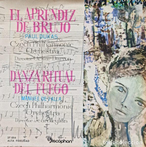 Discos de vinilo: Paul Dukas / Manuel De Falla - Czech Philharmonic Orchestra &ndash; El Aprendiz De Brujo / Danza...