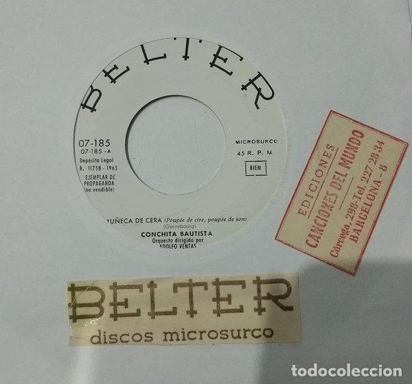 Disques de vinyle: Conchita Bautista &ndash; Mu&ntilde;eca De Cera (Vinyl, Belter 07-185)