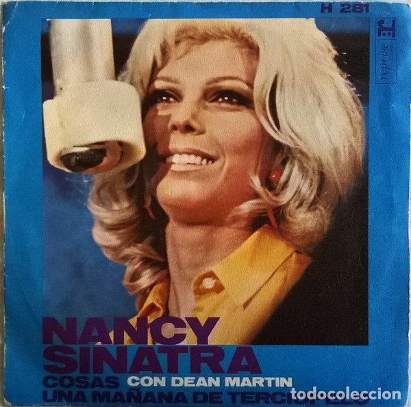 Vinyl records: Nancy Sinatra Con Dean Martin &ndash; Cosas / Una Ma&ntilde;ana De Terciopelo (Vinyl, Reprise Records H 281)