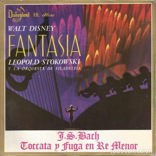 Discos de vinil: J.S.Bach - Leopold Stokowski, Orquesta De Filadelfia &ndash; Toccata Y Fuga En Re Menor / Fantas&iacute;a -...