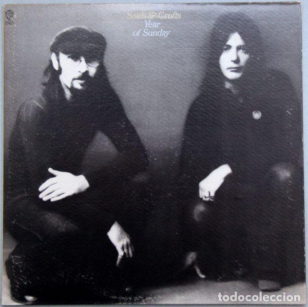 Disques de vinyle: Seals & Crofts &ndash; Year Of Sunday (Vinyl, Warner Bros. Records BS 2568)