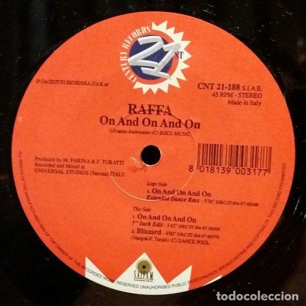 Vinyl-Schallplatten: Raffa &ndash; On And On And On (Vinyl, 21st Century Records CNT 21-188)