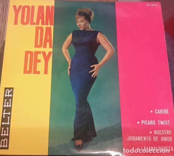 Discos de vinil: Yolanda Dey &ndash; Caribe (Vinyl, Belter 51.013)