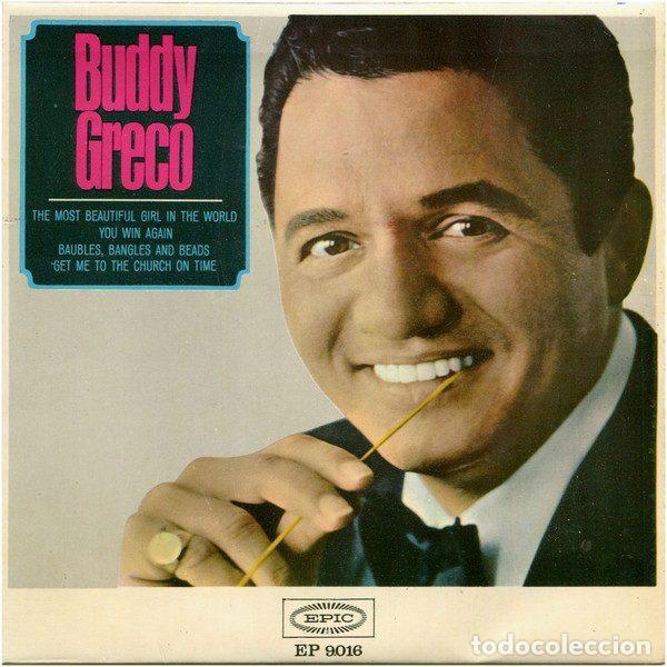 Discos de vinil: Buddy Greco &ndash; The Most Beautiful Girl In The World (Vinyl, Epic EP 9.016)