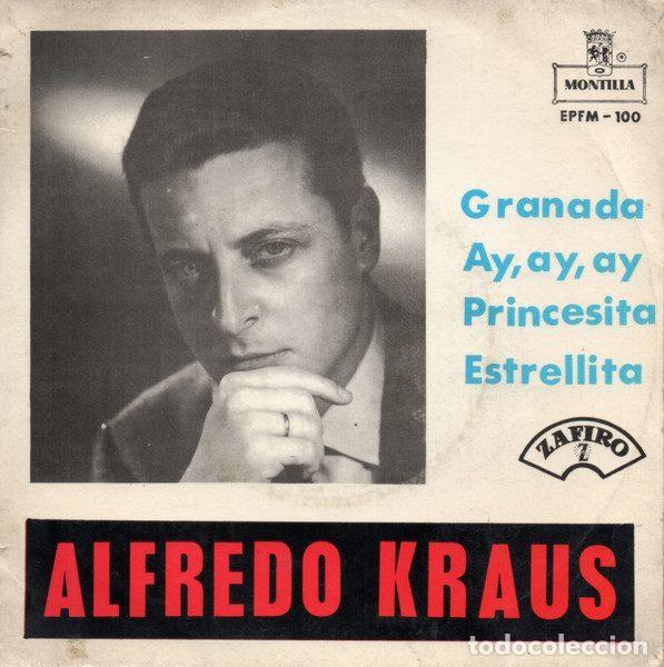 Vinyl-Schallplatten: Alfredo Kraus &ndash; Granada (Vinyl, Montilla EPFM-100)