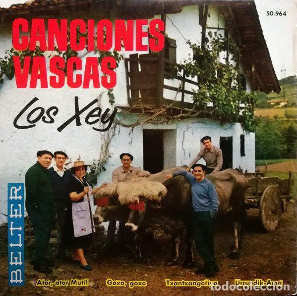 Vinyl-Schallplatten: Los Xey &ndash; Canciones Vascas (Vinyl, Belter 50.964)