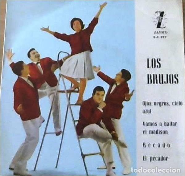 Disques de vinyle: Los Brujos &ndash; Ojos Negros, Cielo Azul (Vinyl, Zafiro Z-E 397)