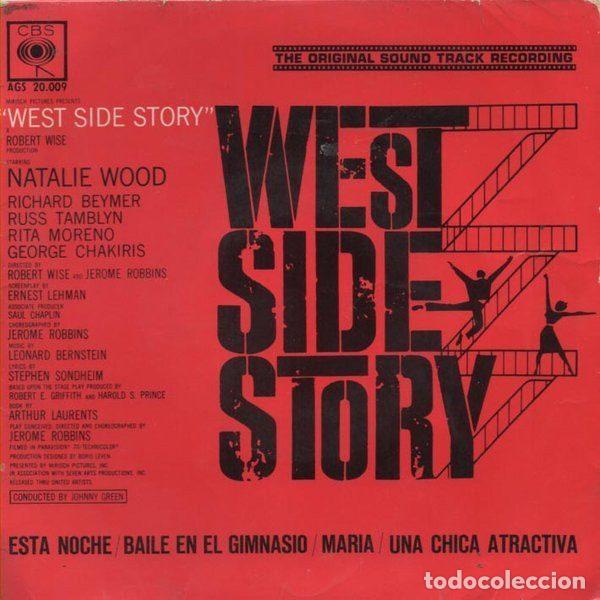 Discos de vinil: Leonard Bernstein &ndash; West Side Story - The Original Sound Track Recording (Vinyl, CBS AGS 20.009)