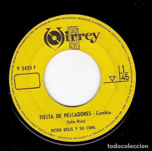 Dischi in vinile: Peter Delis Y Su Conjunto &ndash; Fiesta De Pescadores (Vinyl, Virrey V 3425 F)