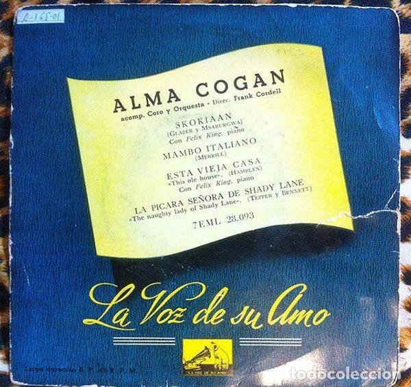 Vinyl-Schallplatten: Alma Cogan &ndash; Skokiaan (Vinyl, La Voz De Su Amo 7EML28.093)