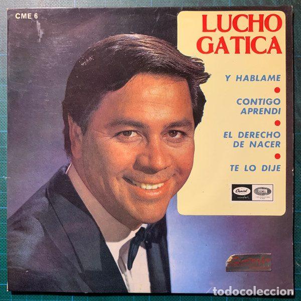 Discos de vinilo: Lucho Gatica &ndash; Y Hablame (Vinyl, Capitol Records CME 6)