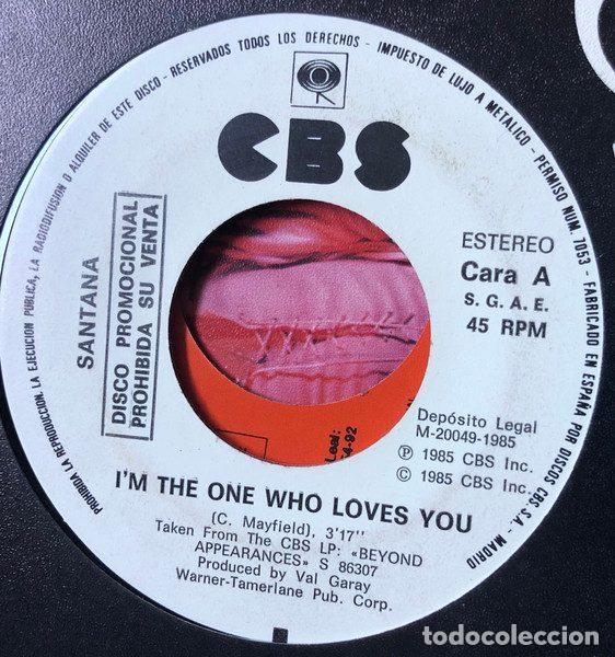 Discos de vinil: Santana &ndash; I'm The One Who Loves You (Vinyl, CBS none)