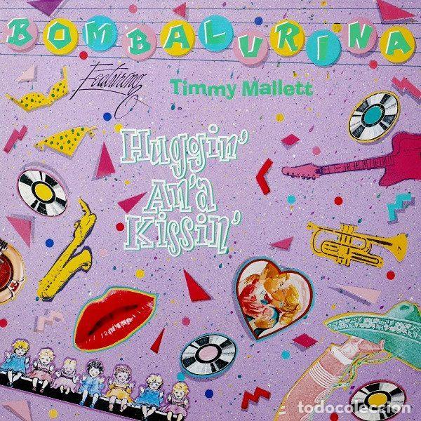 Vinyl records: Bombalurina Featuring Timmy Mallett &ndash; Huggin' An'a Kissin' (Vinyl, Polydor 847 648-1)