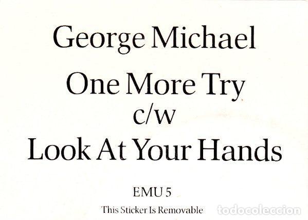 Discos de vinilo: George Michael &ndash; One More Try (Vinyl, Epic EMU 5) - Foto 4