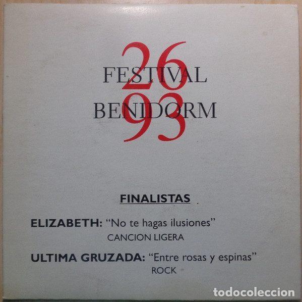Vinyl-Schallplatten: Elizabeth, &Uacute;ltima Cruzada &ndash; 26&ordm; Festival Benidorm 93 (Vinyl, Ediciones Musicales Hispamusic,...