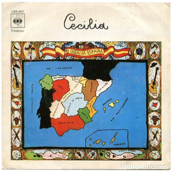 Disques de vinyle: Cecilia &ndash; Mi Querida Espa&ntilde;a (Vinyl, CBS CBS 3427)