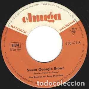 Vinyl records: The Beatles Mit Tony Sheridan &ndash; Sweet Georgia Brown (Vinyl, AMIGA 4 50 471)