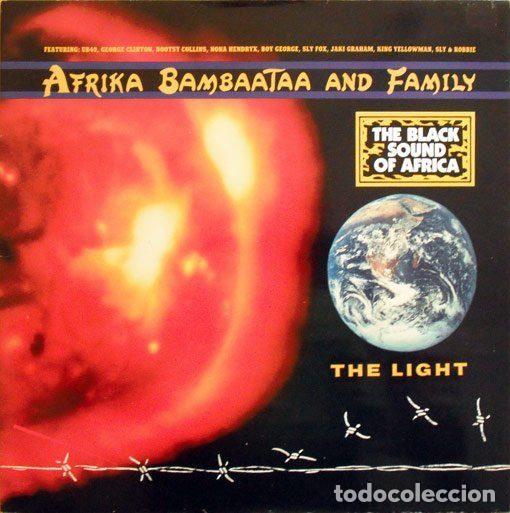 Vinyl records: Afrika Bambaataa And Family &ndash; The Light (Vinyl, EMI 068-7901571)