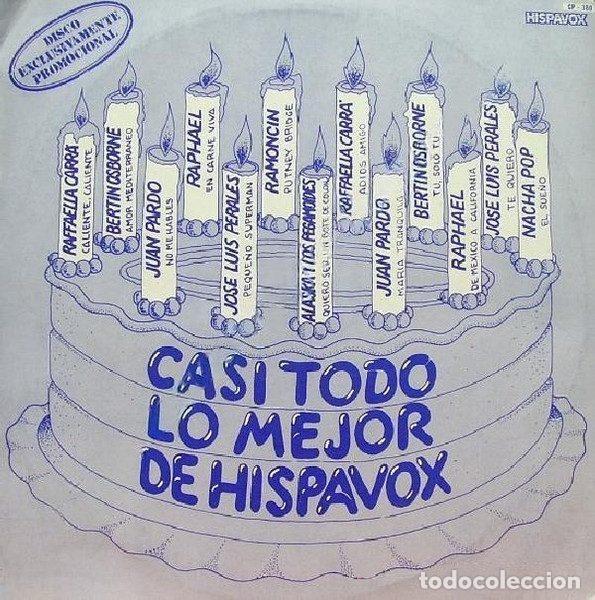 Vinyl records: Various &ndash; Casi Todo Lo Mejor De Hispavox (Vinyl, Hispavox CP-380)