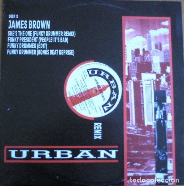Dischi in vinile: James Brown &ndash; She's The One (Remix) (Vinyl, Urban URBA 13)