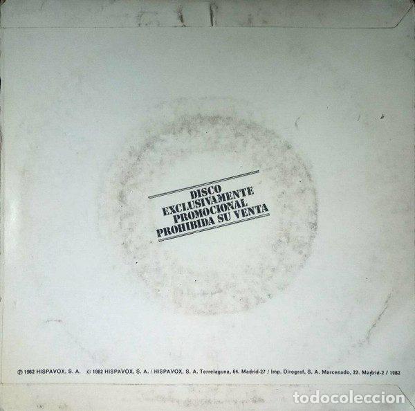 Discos de vinilo: Javier Ruibal &ndash; La Canci&oacute;n Del Gitano (Vinyl, Hispavox CP - 428) - Foto 2