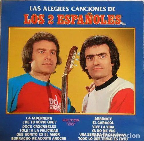 Dischi in vinile: Los 2 Espa&ntilde;oles &ndash; Las Alegres Canciones (Vinyl, Belter 2-27.093)