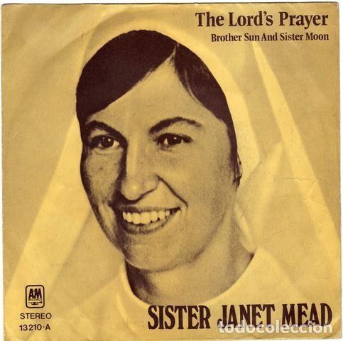 Vinyl records: Sister Janet Mead &ndash; The Lord's Prayer (Vinyl, A&M Records 13210-A)