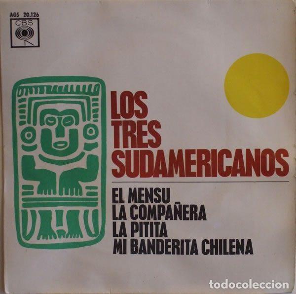 Discos de vinil: Los Tres Sudamericanos &ndash; Mas Canciones De Sudamerica (Vinyl, CBS AGS 20.126)