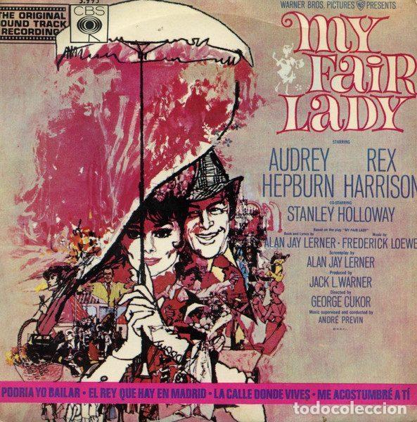 Disques de vinyle: Marni Nixon, Rex Harrison, Jeremy Brett &ndash; My Fair Lady (Vinyl, CBS 5.995)