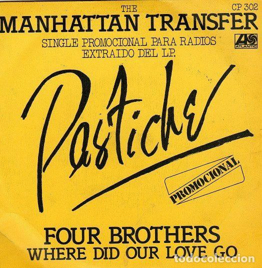 Vinyl-Schallplatten: The Manhattan Transfer &ndash; Four Brothers / Where Did Our Love Go (Vinyl, Atlantic CP-302)
