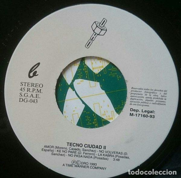 Discos de vinilo: Various &ndash; Techno Ciudad 2 (Vinyl, DRO DG-043) - Foto 4