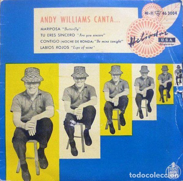 Vinyl records: Andy Williams &ndash; Andy Williams Canta... (Vinyl, Heliodor 46 3004)