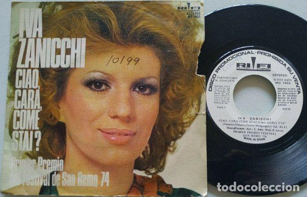 Disques de vinyle: Iva Zanicchi &ndash; Ciao, Cara, Come Stai? (Vinyl, Rifi MO 1405)