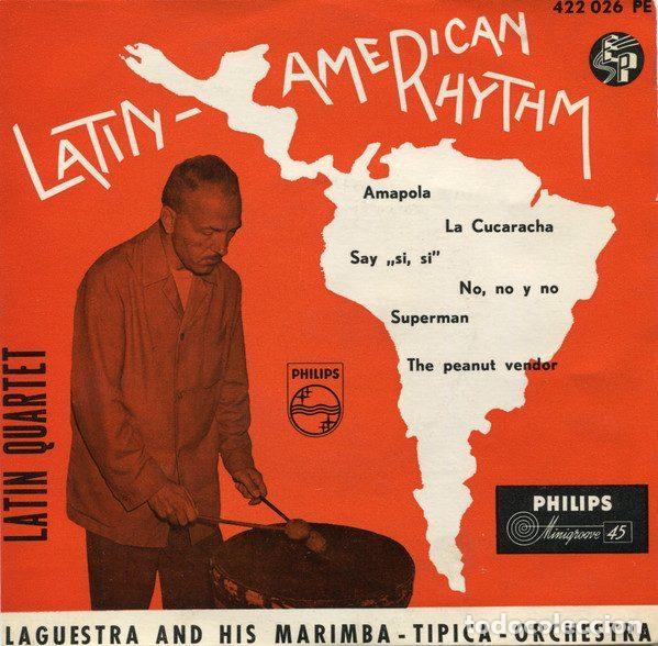 Disques de vinyle: Laguestra And His Marimba-Tipica-Orchestra / Latin Quartet &ndash; Latin-American Rhythm (Vinyl,...