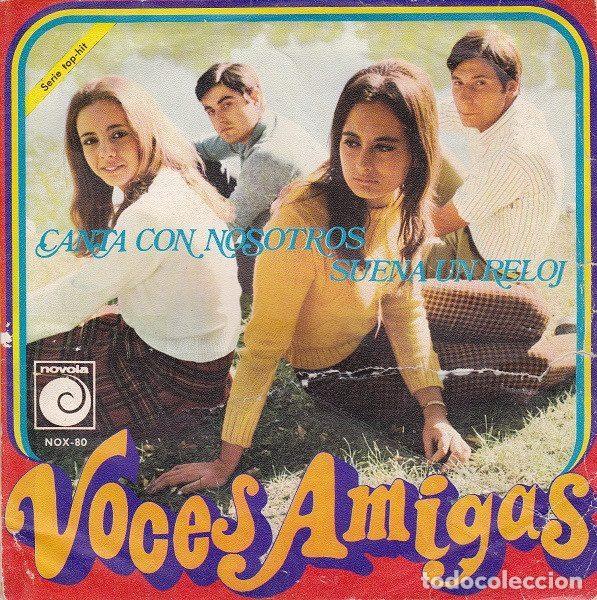 Disques de vinyle: Voces Amigas &ndash; Canta Con Nosotros / Suena Un Reloj (Vinyl, Novola NOX-80)