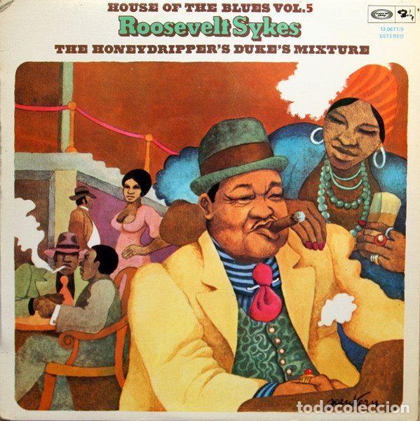 Dischi in vinile: Roosevelt Sykes &ndash; The Honeydripper's Duke's Mixture (Vinyl, Barclay 13.0671/9)