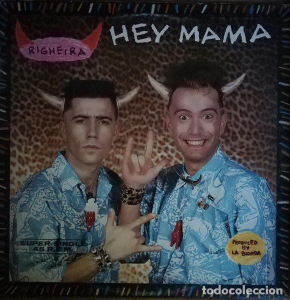 Vinyl-Schallplatten: Righeira &ndash; Hey Mama (Vinyl, Hispavox 549 137)