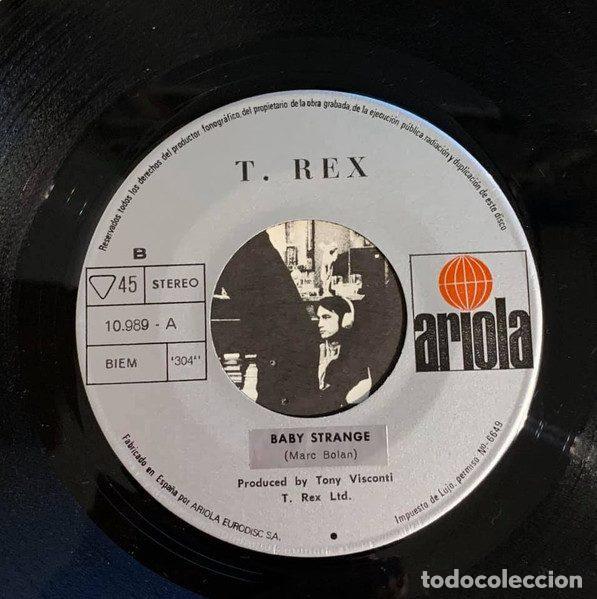 Discos de vinilo: T. Rex &ndash; Telegram Sam (Vinyl, Ariola 10.989-A ) - Foto 3