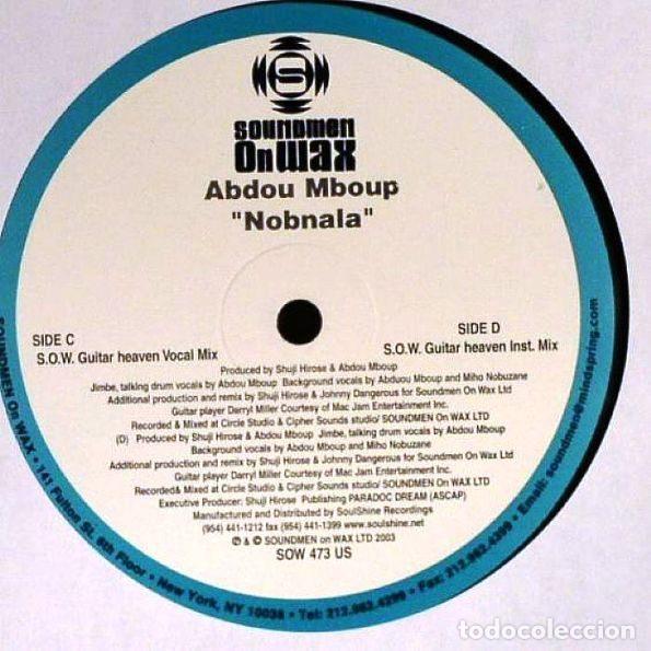 Vinyl records: Abdou Mboup &ndash; Nobnala (Vinyl, Soundmen On Wax SOW 473US)