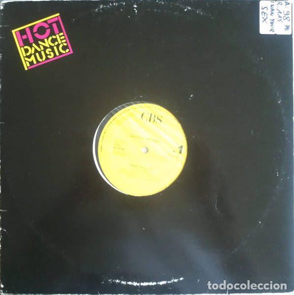 Discos de vinilo: George Michael / F. R. David &ndash; I Want Your Sex / Don't Go (Vinyl, CBS ARI 2040)