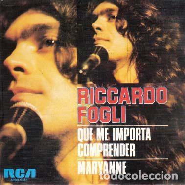 Disques de vinyle: Riccardo Fogli &ndash; Que Me Importa Comprender (Vinyl, RCA SPBO-9318)